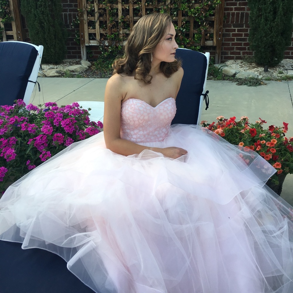 Angela & Alison prom gown